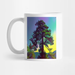 Colorful tree in the sun Mug